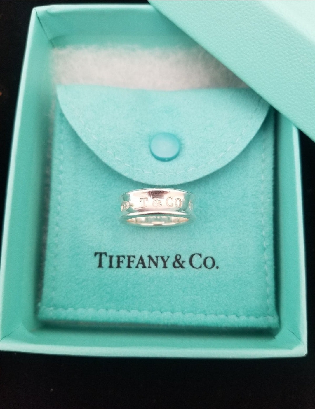 Tiffany & Co. Vintage 1837 Concave Ring