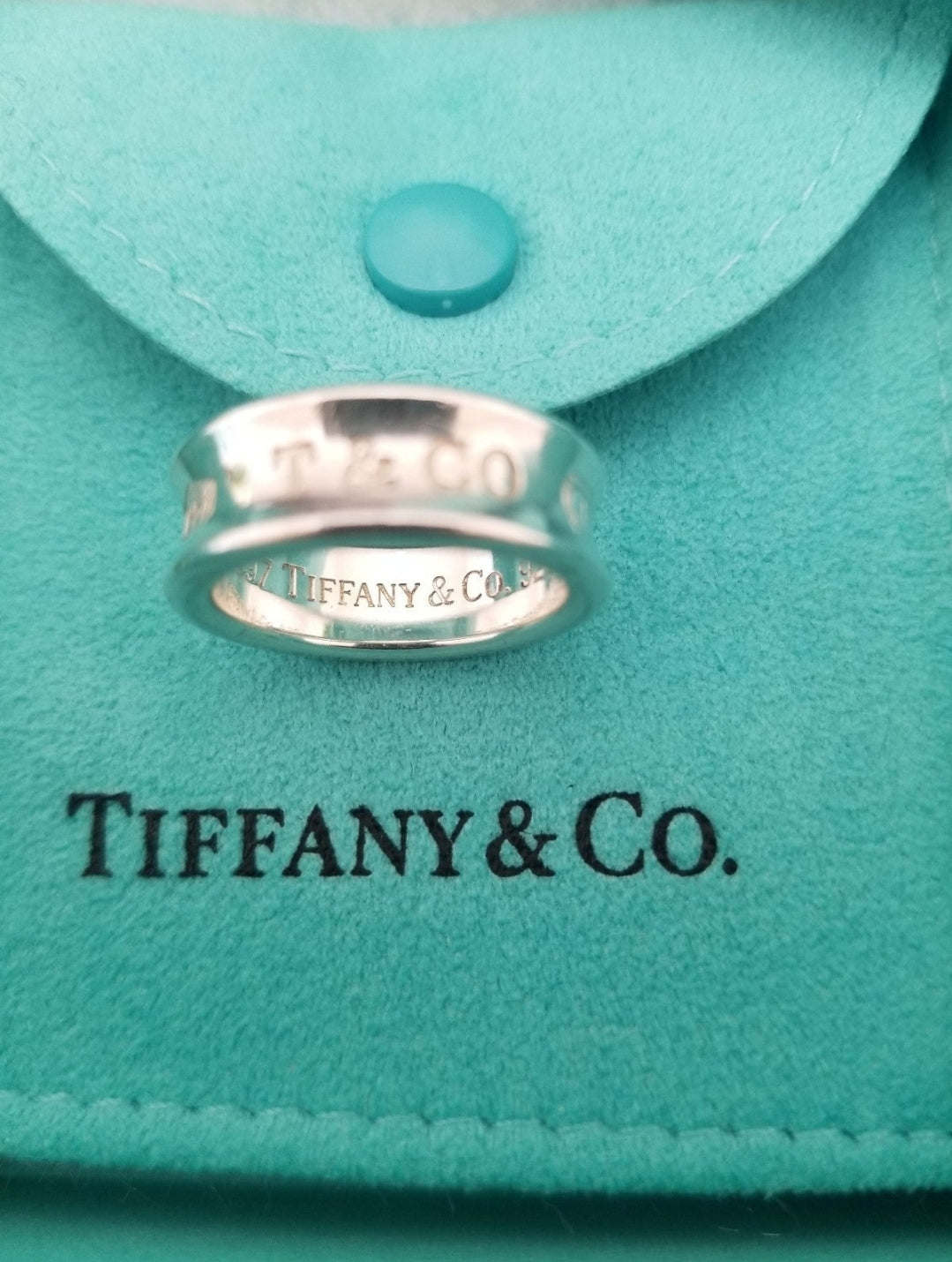 Tiffany & Co. Vintage 1837 Concave Ring
