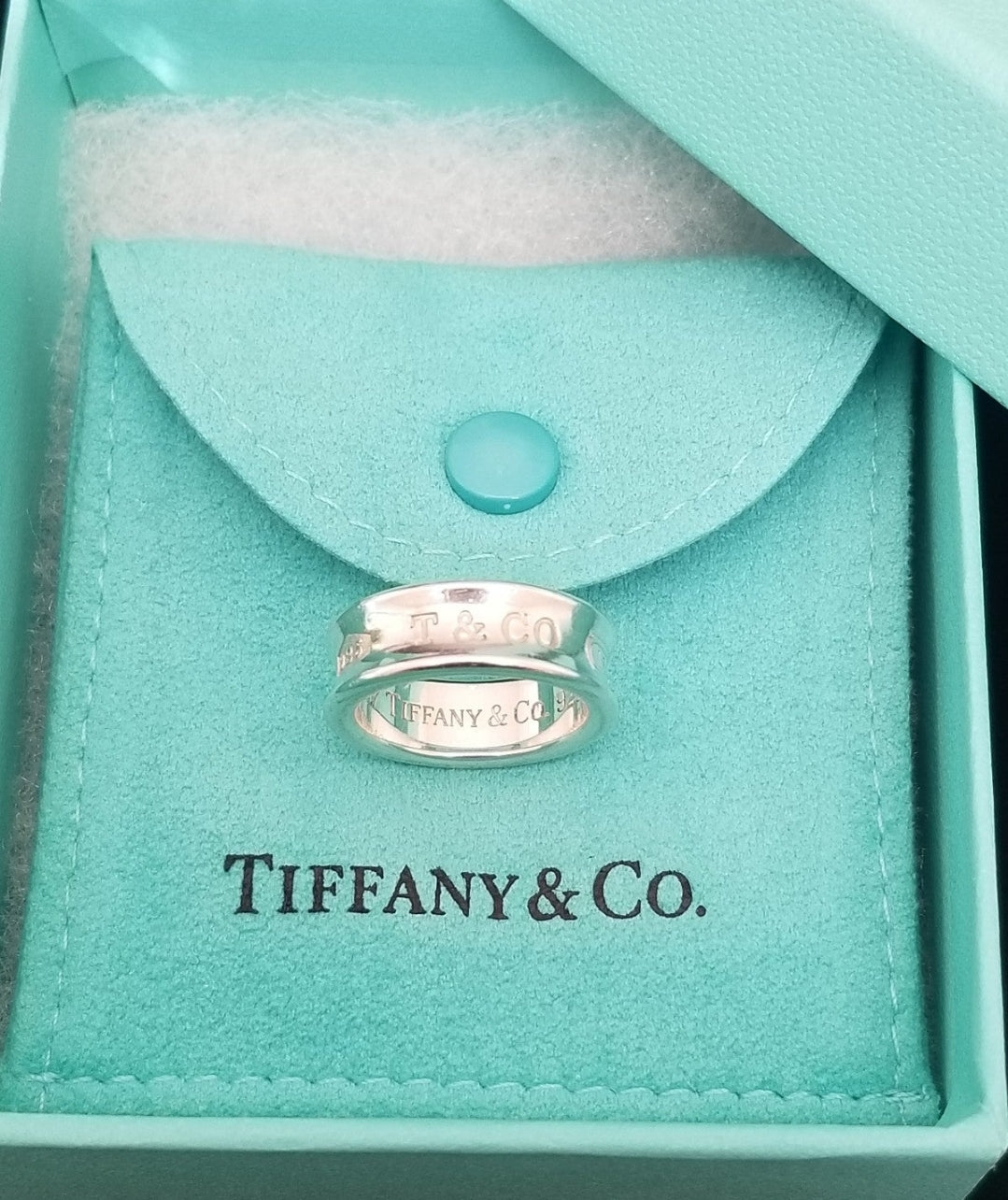 Tiffany & Co. Vintage 1837 Concave Ring