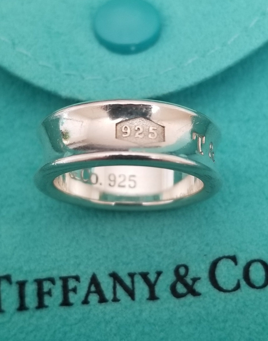 Tiffany & Co. Vintage 1837 Concave Ring