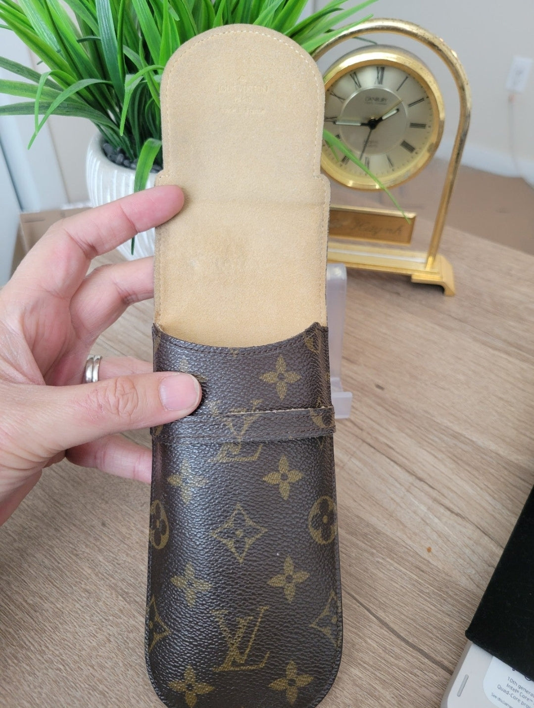 Louis Vuitton Monogram Etui a Lunettes Rabat Glasses Case