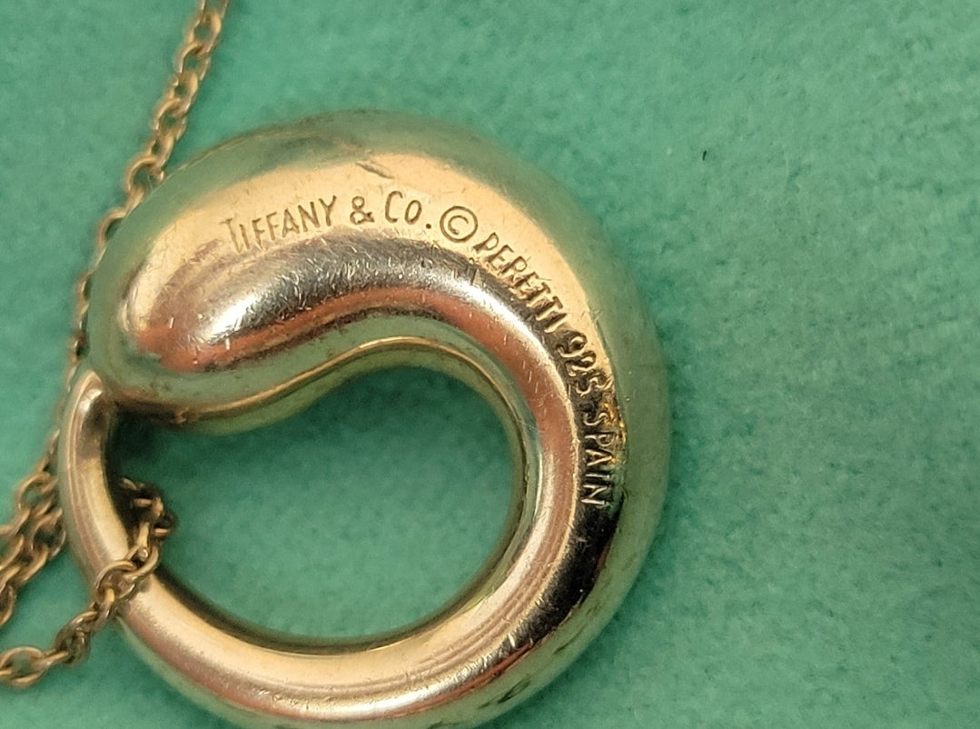 Tiffany & Co 28" Eternal Circle Pendant Necklace