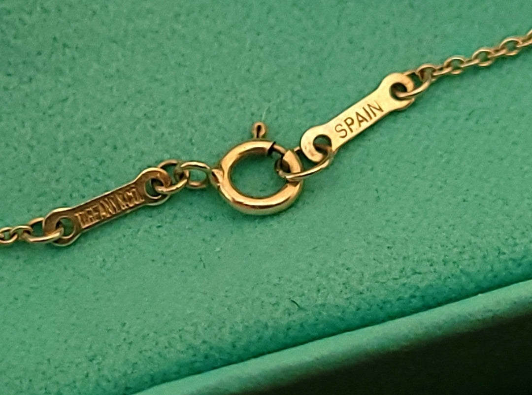 Tiffany & Co 28" Eternal Circle Pendant Necklace