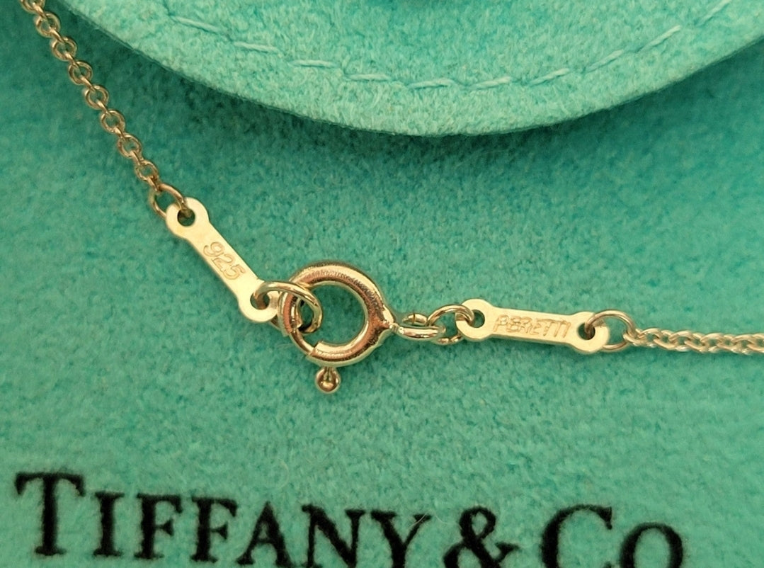 Tiffany & Co. Vintage Star of David Pendant Necklace