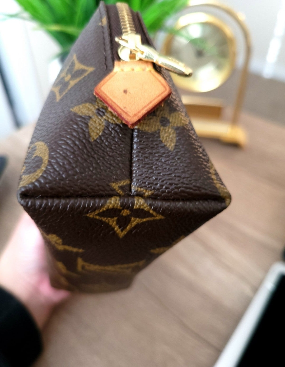 Louis Vuitton Monogram Pochette Cosmetic Bag Pouch