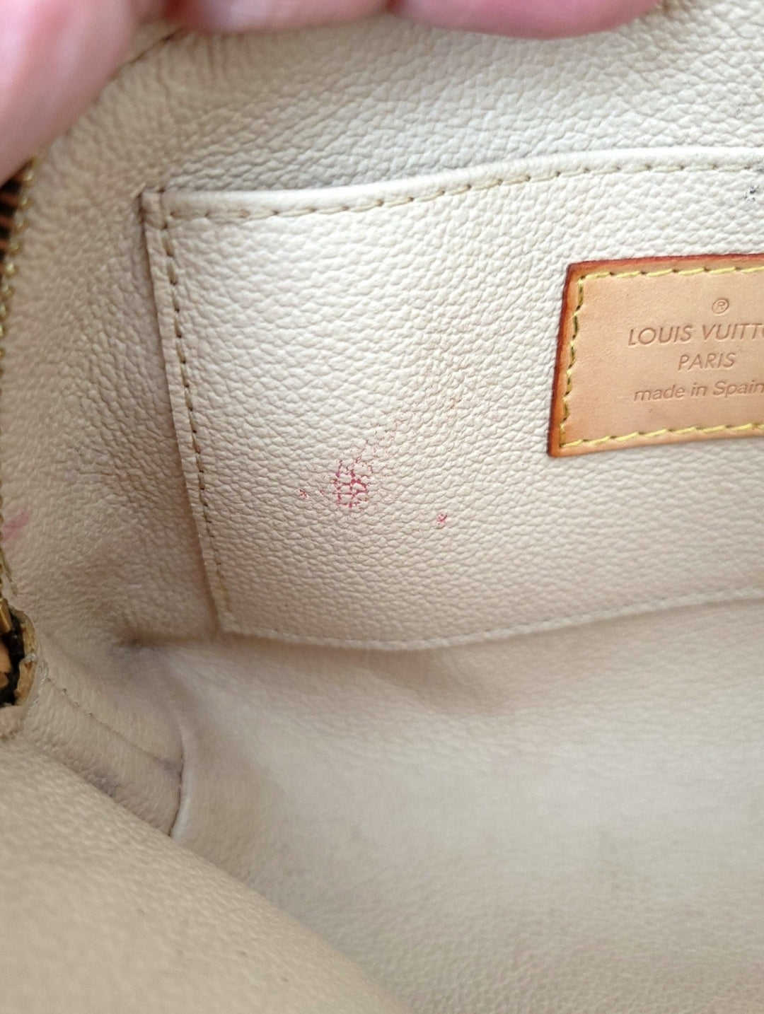 Louis Vuitton Monogram Pochette Cosmetic Bag Pouch
