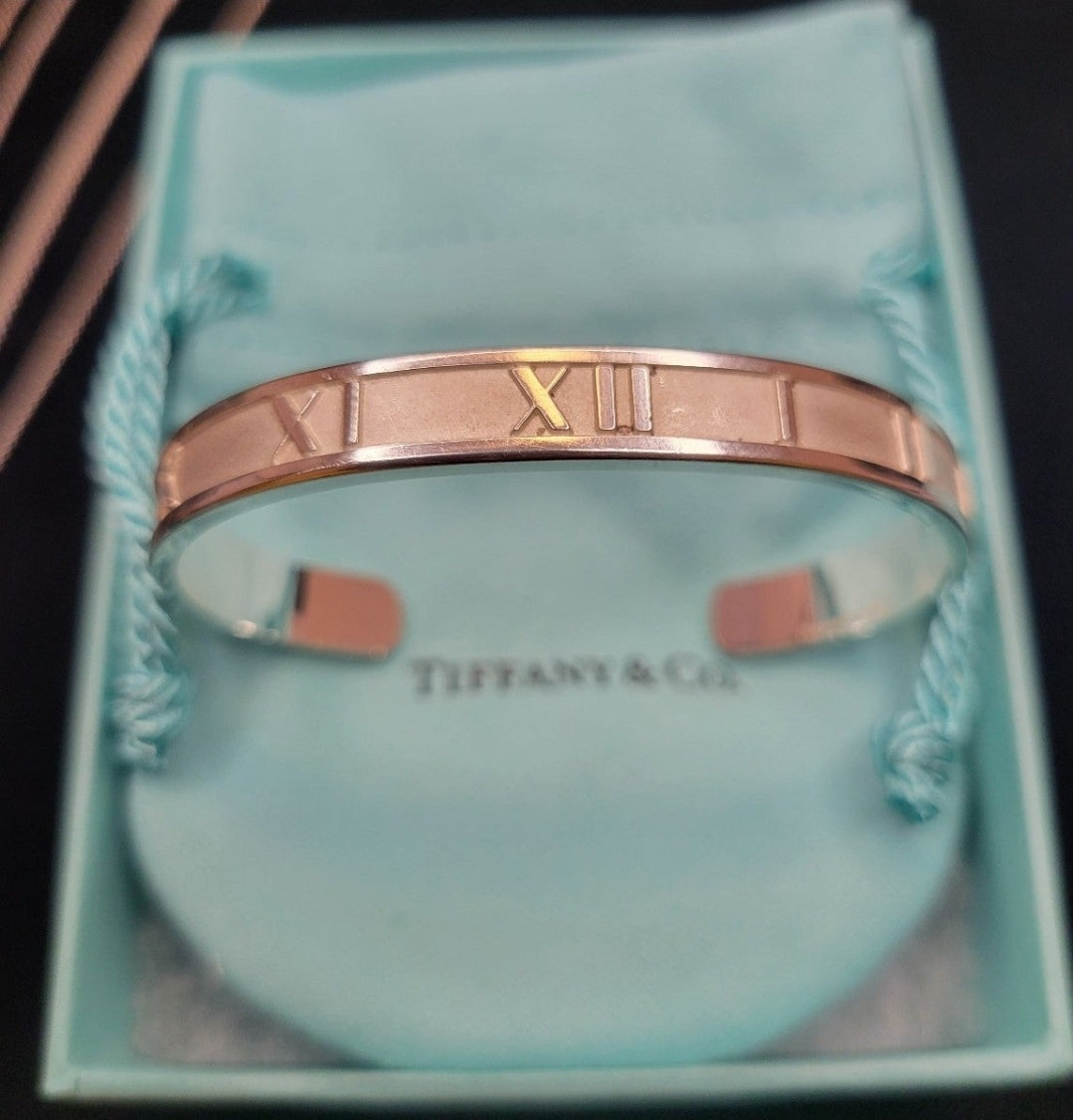 Vintage Tiffany & Co. Atlas Bangle Cuff Bracelet