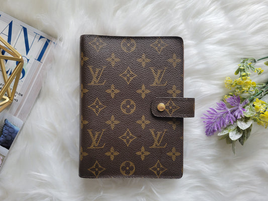 Louis Vuitton Monogram Medium Ring MM Agenda