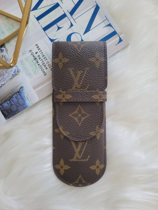 Louis Vuitton Etui Stylo Monogram Pen Pencil Case