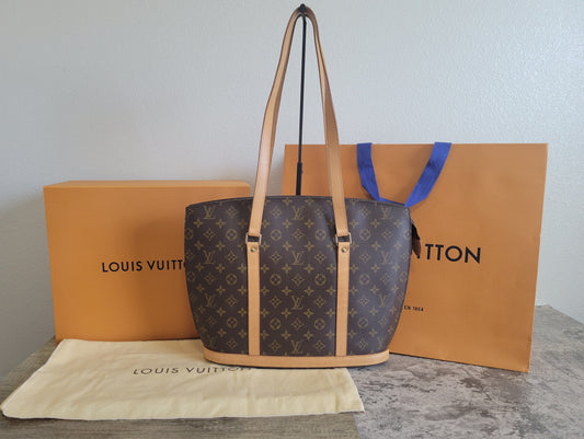 Louis Vuitton Babylone Monogram Canvas Tote Bag