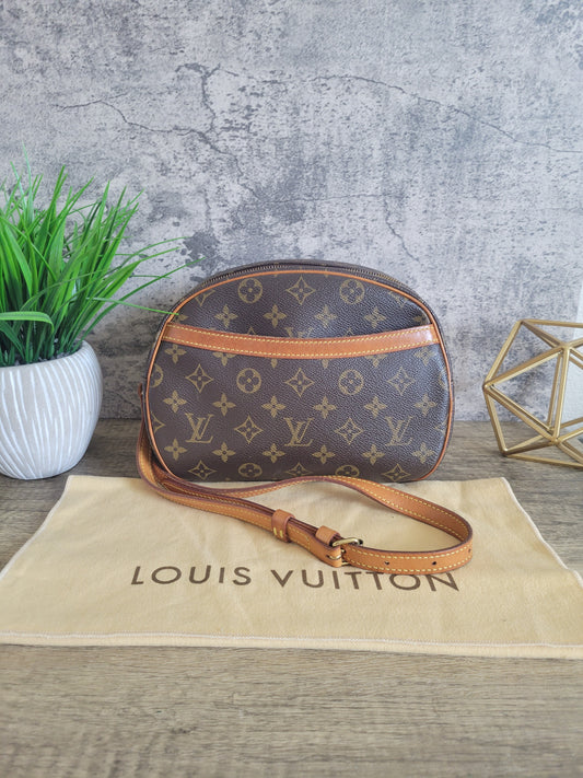 Louis Vuitton Monogram Blois Crossbody Shoulder Bag