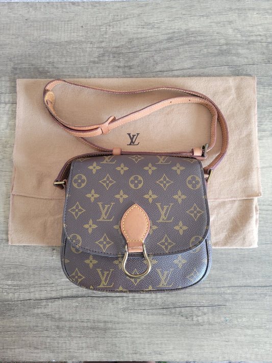 Louis Vuitton St Cloud MM Crossbody Shoulder Bag