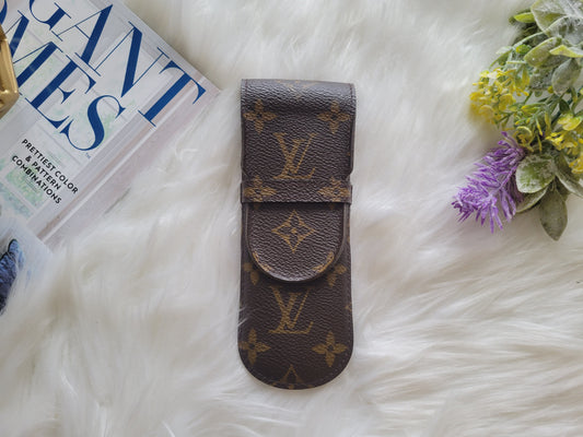 Louis Vuitton Etui Stylo Monogram Pen Pencil Case