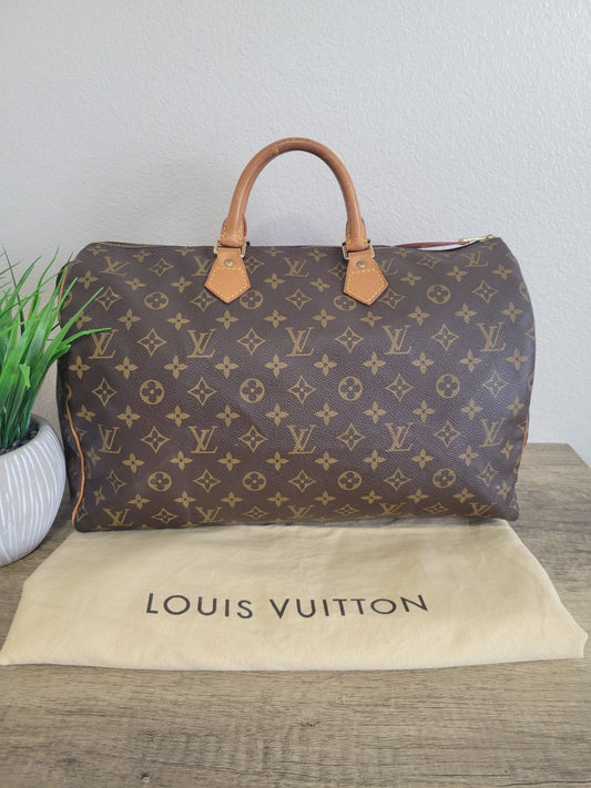 Louis Vuitton Monogram Speedy 40