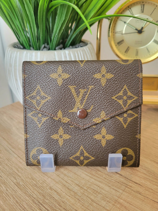Vintage Louis Vuitton Monogram Portefeiulle Elise Trifold Wallet