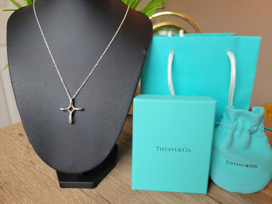 Tiffany & Co. Infinity Cross Necklace