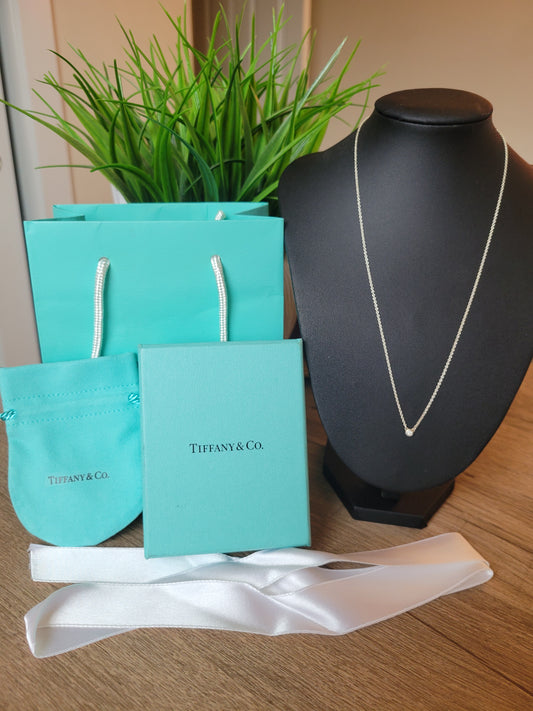 Tiffany & Co. .10ct Diamonds By the Yard Necklace