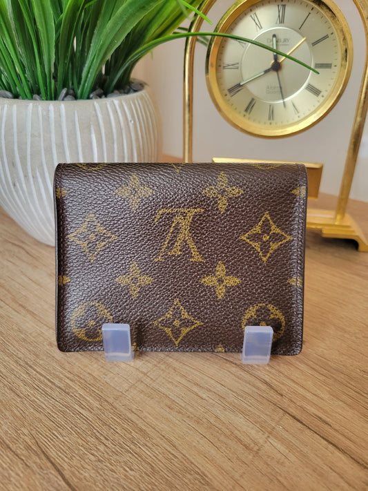 Vintage Louis Vuitton Monogram ID & Card Holder Wallet