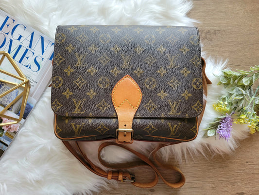 Louis Vuitton Monogram Canvas Cartouchiere GM