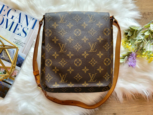 Vintage Louis Vuitton Monogram Musette Salsa SHORT Bag