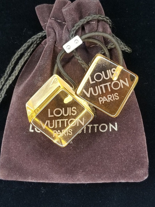 Louis Vuitton Cube Hair Tie Accessory