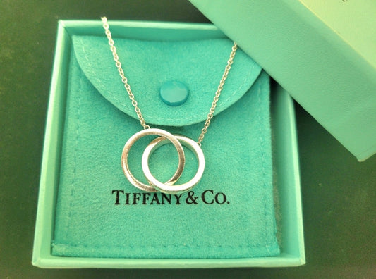 Super Rare LARGE Size Tiffany & Co. 1837 Interlocking Circles