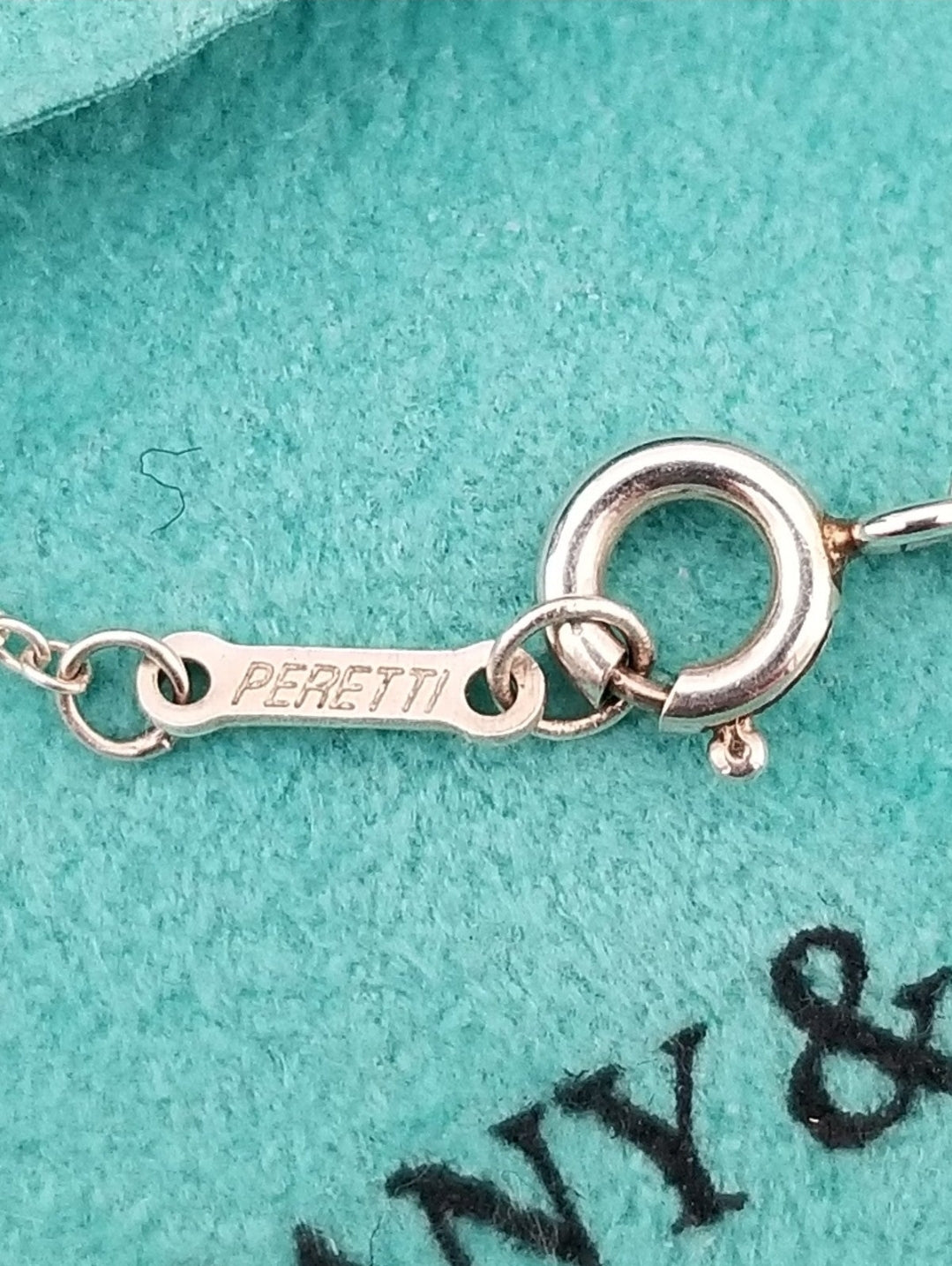 Vintage Tiffany & Co. Double Loop Pendant Necklace