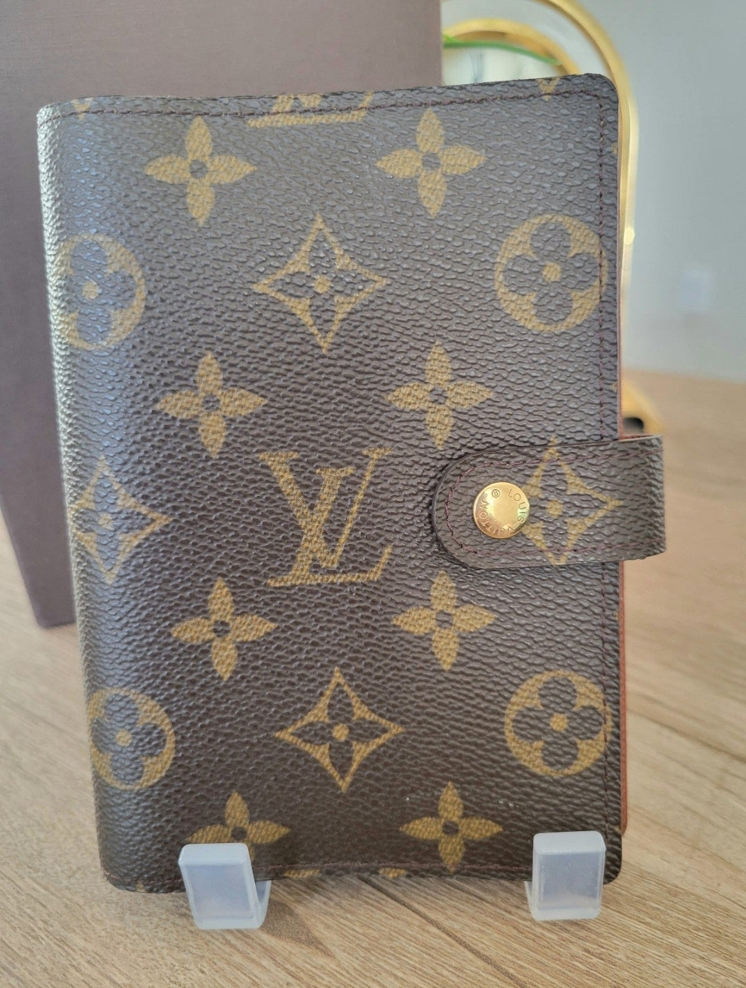 BRAND NEW Louis Vuitton Monogram Small Ring Agenda PM