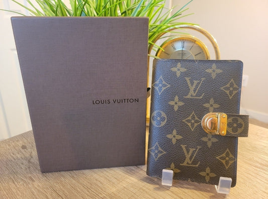 RARE Louis Vuitton Koala Pink Monogram Small Ring Agenda PM